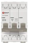 фото Автоматический выключатель EKF M63MA6310D