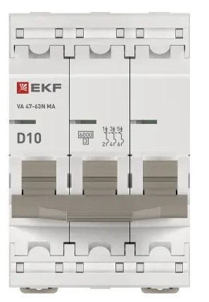 фото Автоматический выключатель  EKF M63MA6310D в Уфе