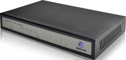 

Шлюз VoiceIP Dinstar DAG1000-8S 8 FXS, DAG1000-8S