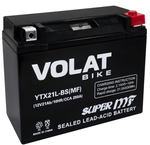 фото Батарея  VOLAT YTX21L-BS(MF)Volat в Санкт-Петербургe