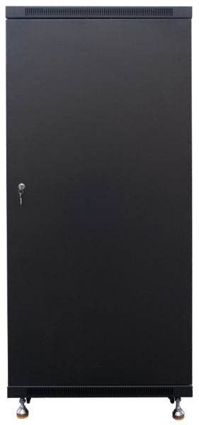 фото Шкаф напольный 19", 27U Мирарус MR-TFC-27U-600/800-GD-BK в Казани