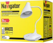 фото Светильник настольный Navigator NDF-D027-5W-4K-WH-LED