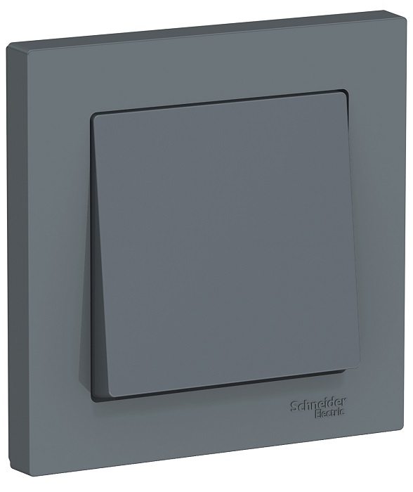 

Выключатель Schneider Electric ATN000712 AtlasDesign, 1-клавишный, сх.1, 10АХ, в сборе, грифель, ATN000712