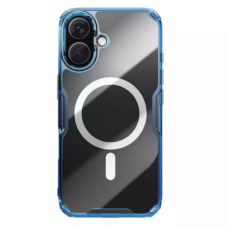 

Чехол Nillkin Nature TPU Pro Magnetic Case 7021562 Blue, (iPhone16), Nature TPU Pro Magnetic Case