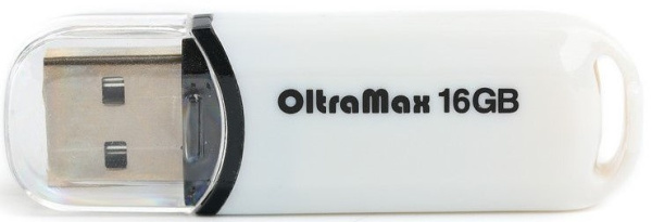 фото Накопитель USB 2.0 16GB OltraMax OM-16GB-230-White в Красноярске