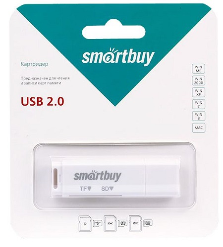 

Карт-ридер SmartBuy SBR-715-W белый, SBR-715-W