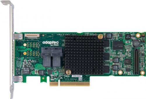 

Контроллер SAS Adaptec ASR-8805 SGL 2277500-R (PCI-Ev3 x8, LP,SAS 12G,RAID 0,1,10,5,6,50, 8port(int2*SFF8643),1Gb, Каб.отдельно), ASR-8805 SGL