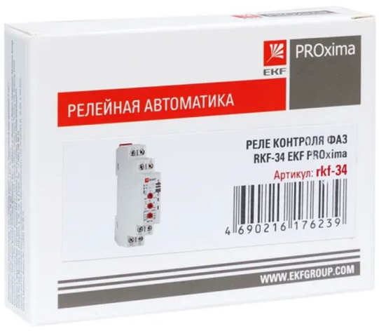 фото Реле контроля фаз EKF rkf-34 в Омске