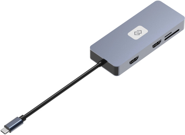 Изображение товара Док-станция Digma DS-810 с HDMI и USB-C для расширения ноутбука