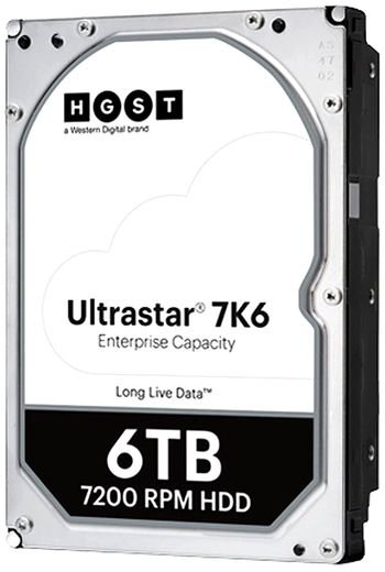 

Жесткий диск 6TB SATA 6Gb/s Western Digital 0B36039 HUS726T6TALE6L4 3.5" Ultrastar 7K6 7200rpm 256MB 512E SE Bulk, 0B36039
