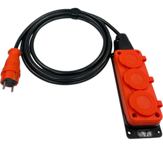 фото Удлинитель силовой iTOK i-CONNECT-COLOR-SU-PVS-215-3-54-7-ORANGE в Уфе