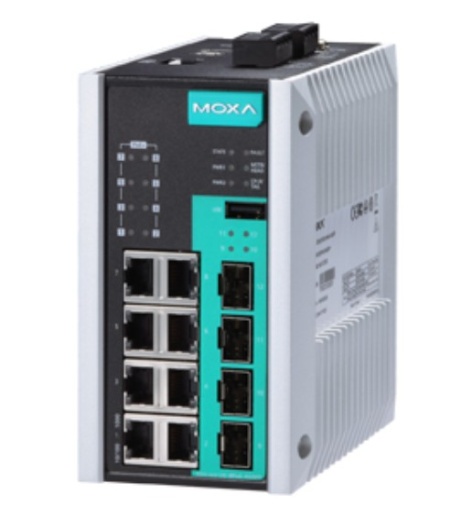 фото Коммутатор PoE MOXA EDS-G512E-8PoE-4GSFP-T в Омске