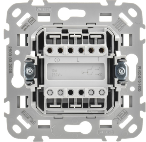 фото Выключатель двухклавишный  IEK FI-V20-0-10-1-K35 в Санкт-Петербургe