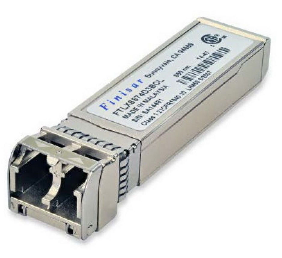 

Трансивер Finisar FTLX8574D3BCL 10G, SFP+, LC MM 400m SX, 850nm, FTLX8574D3BCL