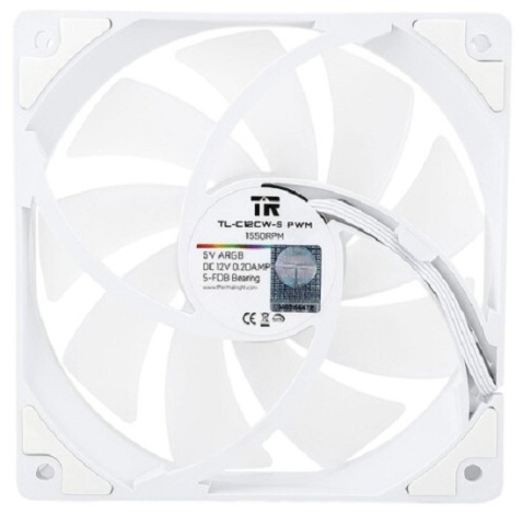 фото Вентилятор для корпуса Thermalright TL-C12CW-S ARGB White в Воронеже