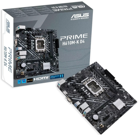 фото Материнская плата mATX ASUS PRIME H610M-K D4 в Уфе