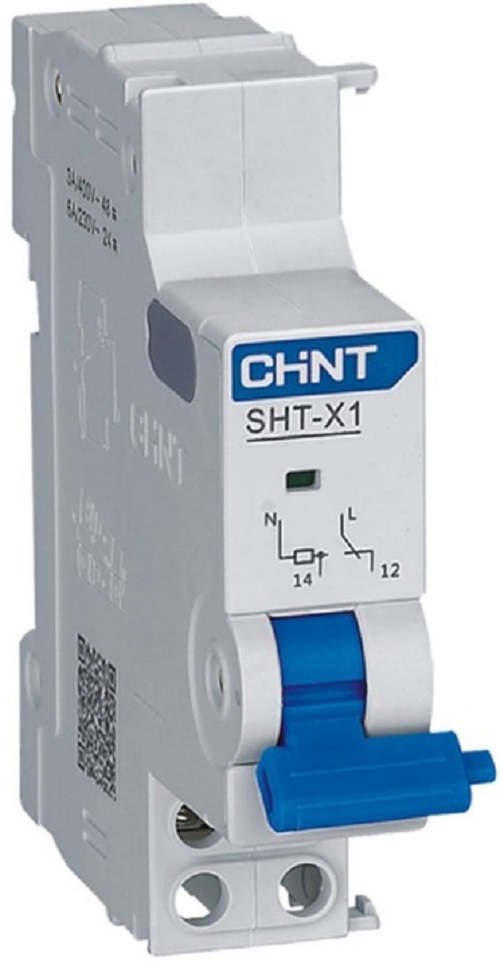 

Расцепитель независимый CHINT 814988 SHT-X1 AC 24В/48В DC 24В/48В для NXB-63, 814988