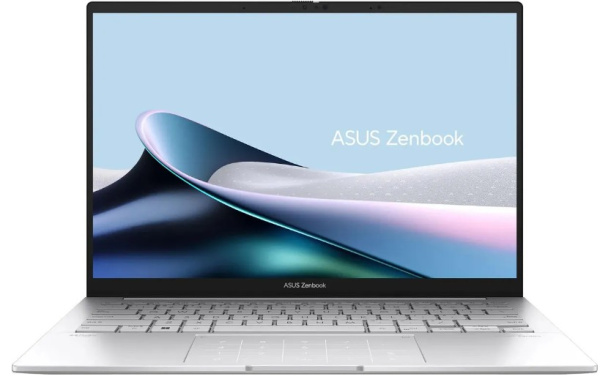 фото Ноутбук  ASUS Zenbook 14 OLED UX3405MA-QD1017 в Волгограде 14 ", Core Ultra 9, 32 Гб RAM, 512 Гб SSD, Arc graphics, Серебристый