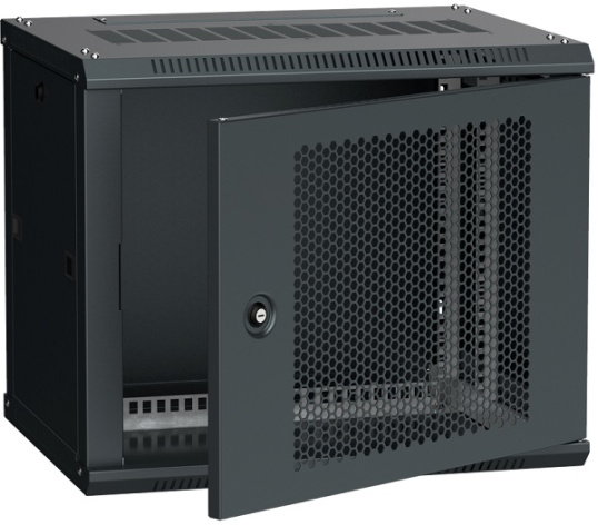 Изображение товара Настенный 19" шкаф ITK LINEA W LWR5-06U64-PF с задней стенкой и замками