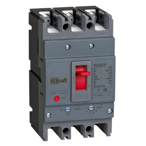 фото Автоматический выключатель в литом корпусе  DEKraft 28101DEK в Красноярске