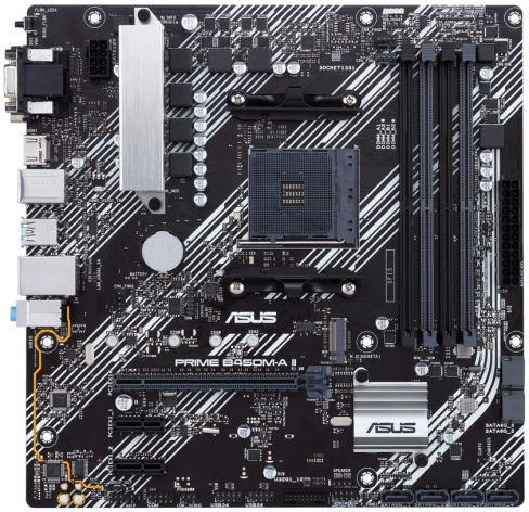 фото Материнская плата mATX ASUS PRIME B450M-A II в Казани