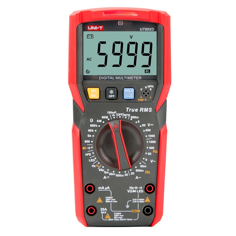 

Мультиметр UNI-T UT89XD 13-0076 универсальный, UT89XD