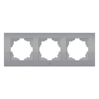 

Рамка ABB 612-011000-227 Cosmo 3 постовая, IP20 (алюминий), 612-011000-227