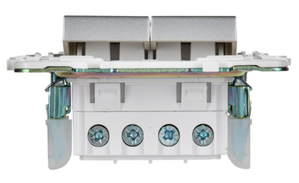 фото Переключатель двухклавишный  IEK SK-V23-0-10-K23 в Ростове-на-Дону