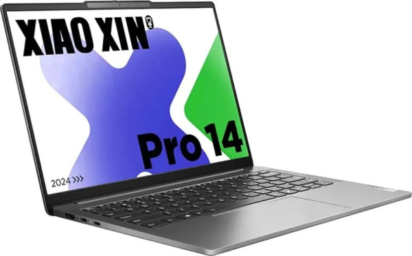 фото Ноутбук  Lenovo Xiaoxin Pro14 IMH9 14 ", Core Ultra 9, 32 Гб RAM, 1 Тб SSD, Iris Xe Graphics, Серый