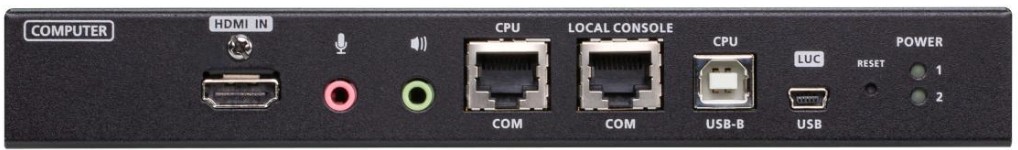 

Удлинитель Aten CN9850-AT-G IP KVM шлюз/extender, KVM+RS232+AUDIO HDMI+USB, управл. по IP, Rackmount/Desktop, 2x10/100/1000 Base-T, с KVM-шнуром USB 1, CN9850-AT-G
