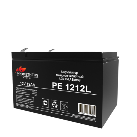 фото Батарея для ИБП PROMETHEUS ENERGY РЕ1212L в Казани
