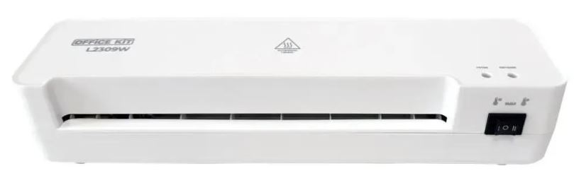 Ламинатор Office Kit L2309W A4 (75-125МКМ) 30СМ/МИН (2ВАЛ.) ХОЛ.ЛАМ. ЛАМ.ФОТО БЕЛЫЙ