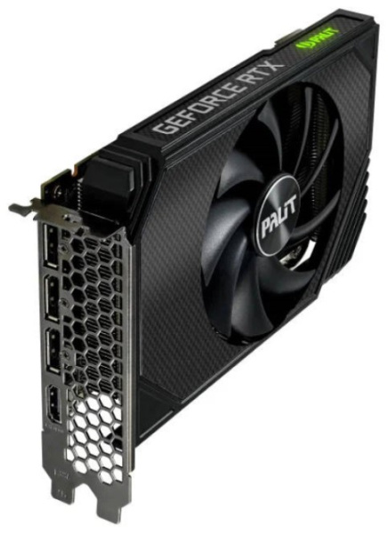 фото Видеокарта Palit GeForce RTX 3050 StormX (NE63050018P1-1070F) в Уфе