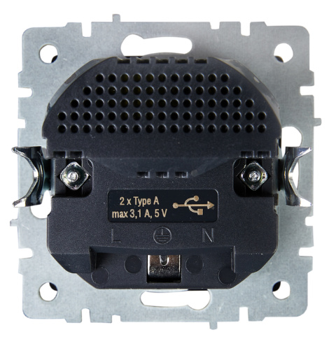 фото Розетка с заземлением  IEK BR-R14-16-U21-D21-K46 в Уфе