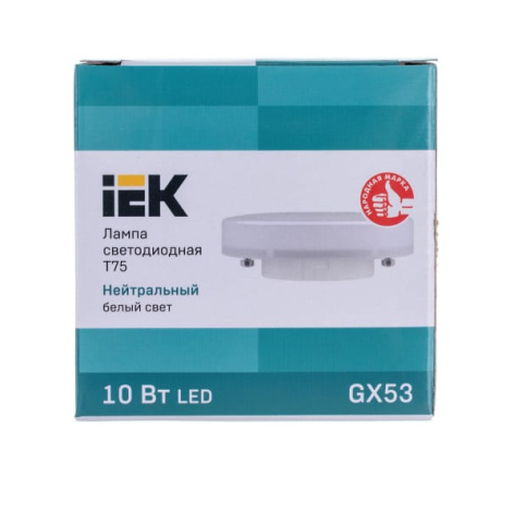 фото Лампа светодиодная IEK LLE-T80-10-230-40-GX53 в Перми