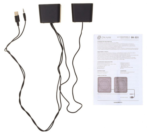 фото Компьютерная акустика 2.0 Oklick OK-331 в Уфе