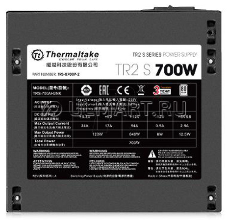 фото Блок питания ATX Thermaltake TR2 S 700W в Челябинске