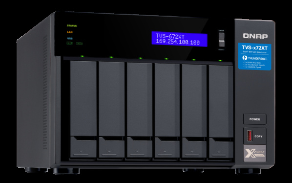 фото Сетевой RAID-накопитель  QNAP TVS-672XT-i5-8G в Уфе