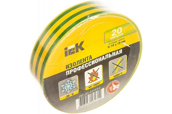 фото Изолента  IEK UIZ-20-10-K52 в Перми