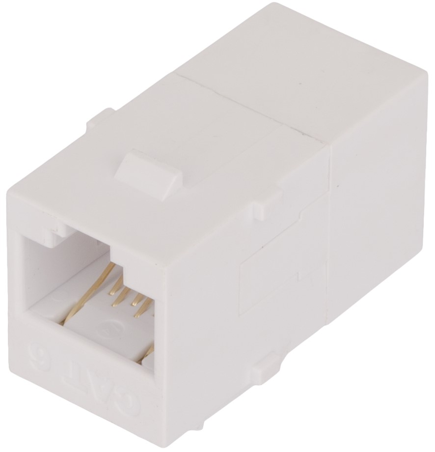 

Адаптер проходной NIKOMAX NMC-KJUE55C-WT типа KeyStone, Кат.6, RJ45/8P8C-RJ45/8P8C, неэкранированный, белый, NMC-KJUE55C-WT