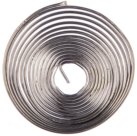 Изображение товара Припой Rexant 09-3108 с канифолью, спираль, 0.8 мм, 100 мм