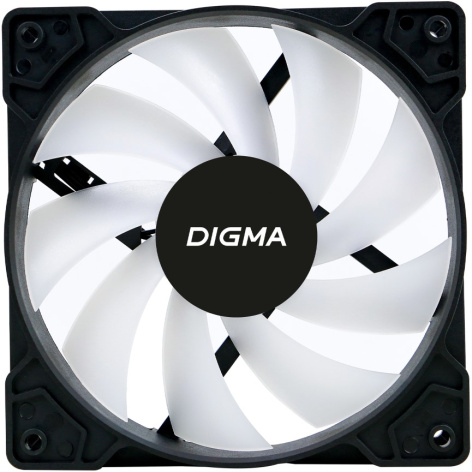 фото Вентилятор для корпуса Digma DFAN-FRGB1 в Перми