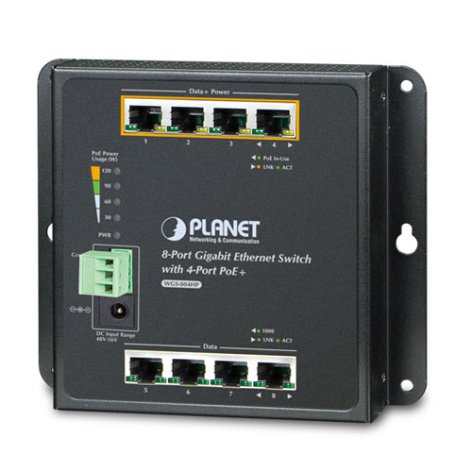 фото Коммутатор промышленный Planet WGS-804HP в Омске