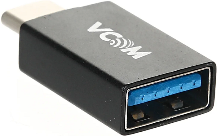 

Переходник VCOM CA431M OTG USB 3.1 Type-C-USB 3.0 Af (мет. корпус), CA431M