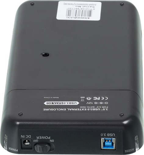 фото Внешний корпус для HDD SATA 3.5” AgeStar 3UB3A8-6G (BLACK) в Екатеринбурге
