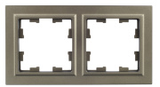 фото Рамка двойная IEK BR-M22-K37