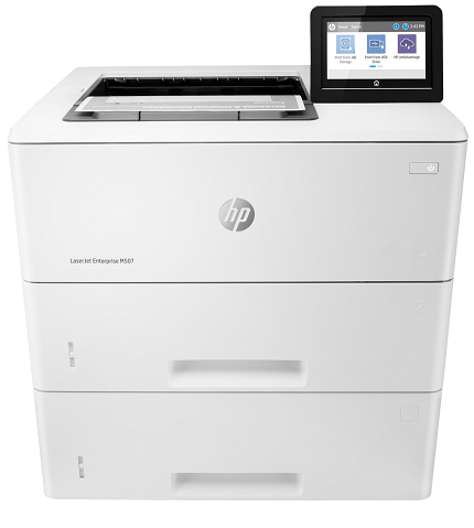 

Принтер HP LaserJet Enterprise M507x 1PV88A A4, 43стр/мин (34 изобр. в дуплексе), авто.двустор.печать, 4.3" сенс.экран, доп.лоток 550лист, встр. WiFi, LaserJet Enterprise M507x