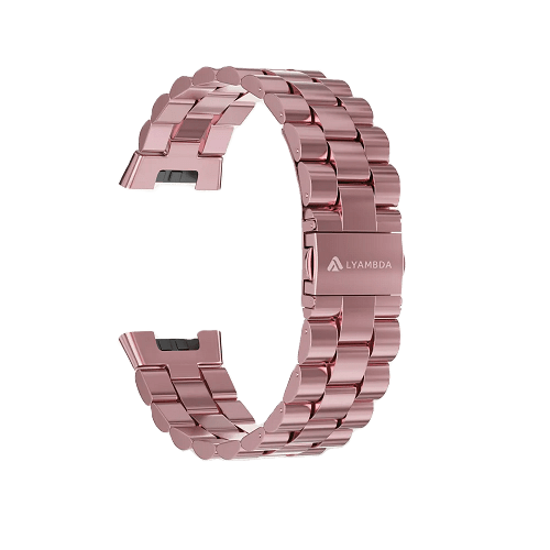 

Ремешок на руку Lyambda DSG7-05-X7PRO-PK из нержавеющей стали для Xiaomi Smart Band 7 Pro pink, DSG7-05-X7PRO-PK