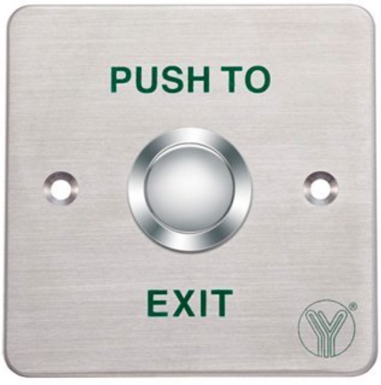 

Кнопка выхода Yli Electronic PBK-810C механическая, врезная, NO/NC/COM, PBK-810C