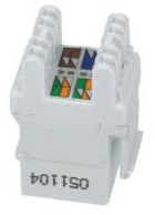 

Розетка W&T WT-2007A кейстоун RJ-45 CAT.5E, WT-2007A